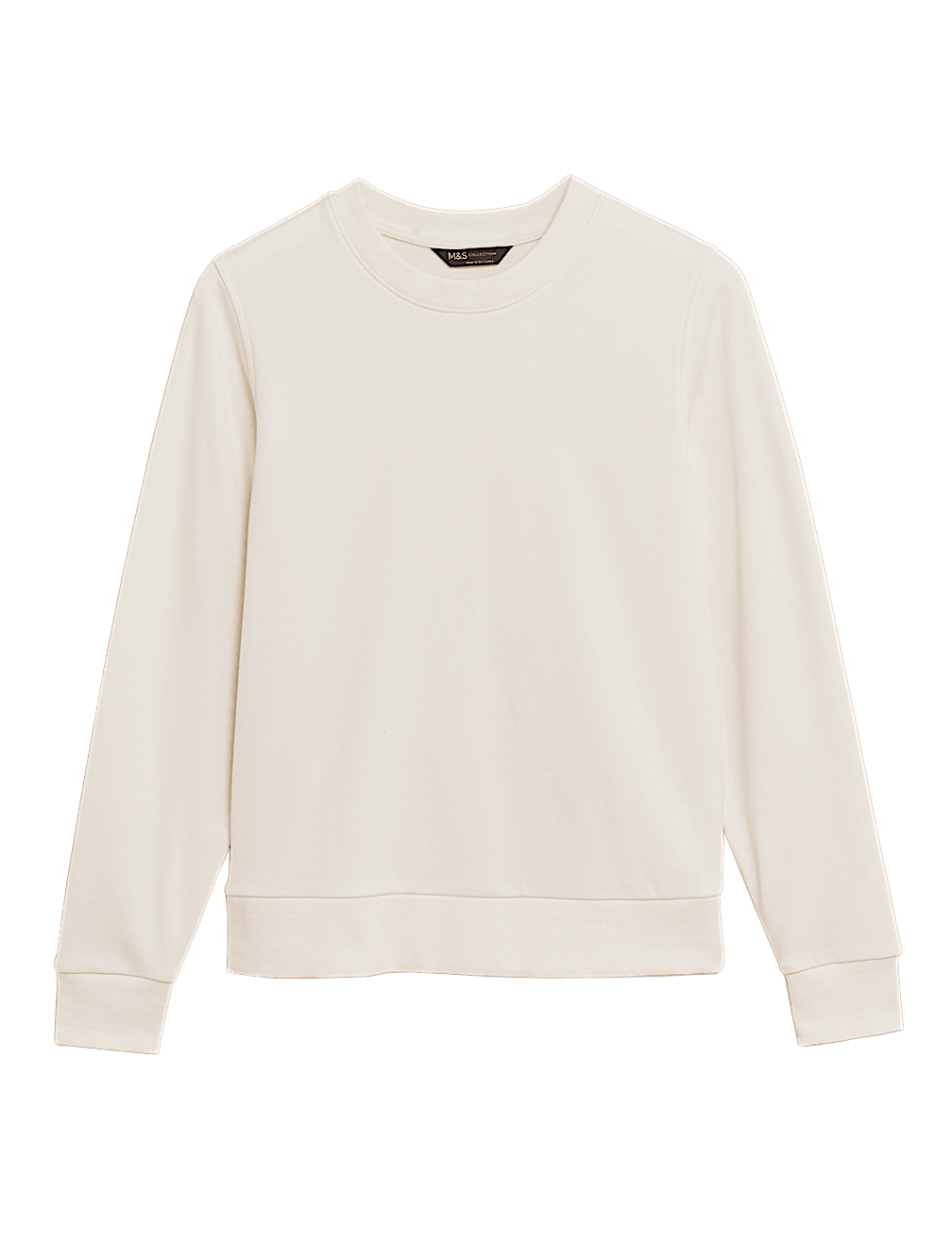 The Cotton Rich Crew Neck Sweatshirt