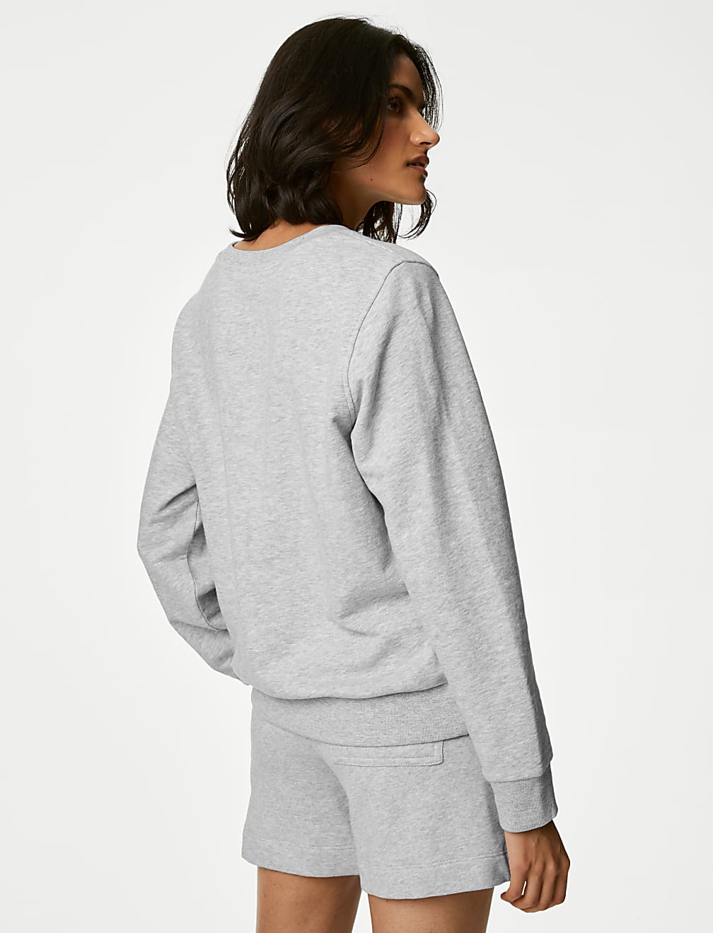 The Cotton Rich Crew Neck Sweatshirt