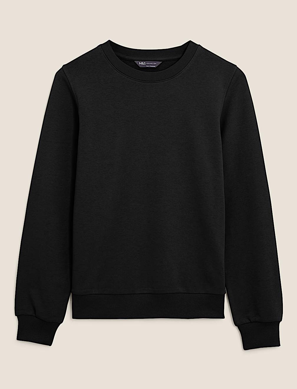 The Cotton Rich Crew Neck Sweatshirt
