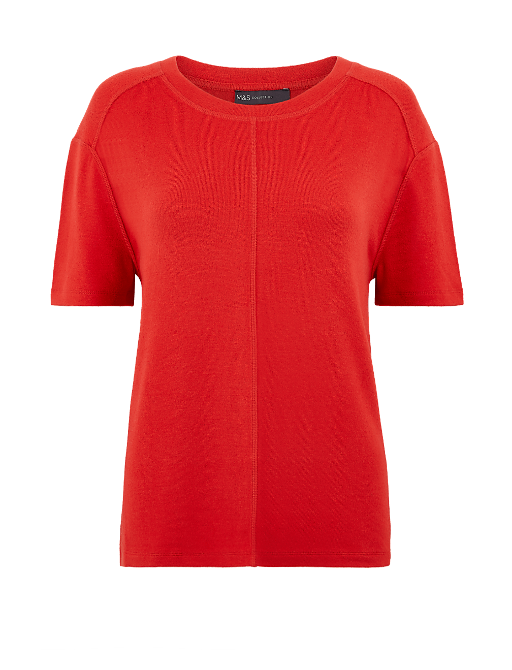 Round Neck Short Sleeve Top