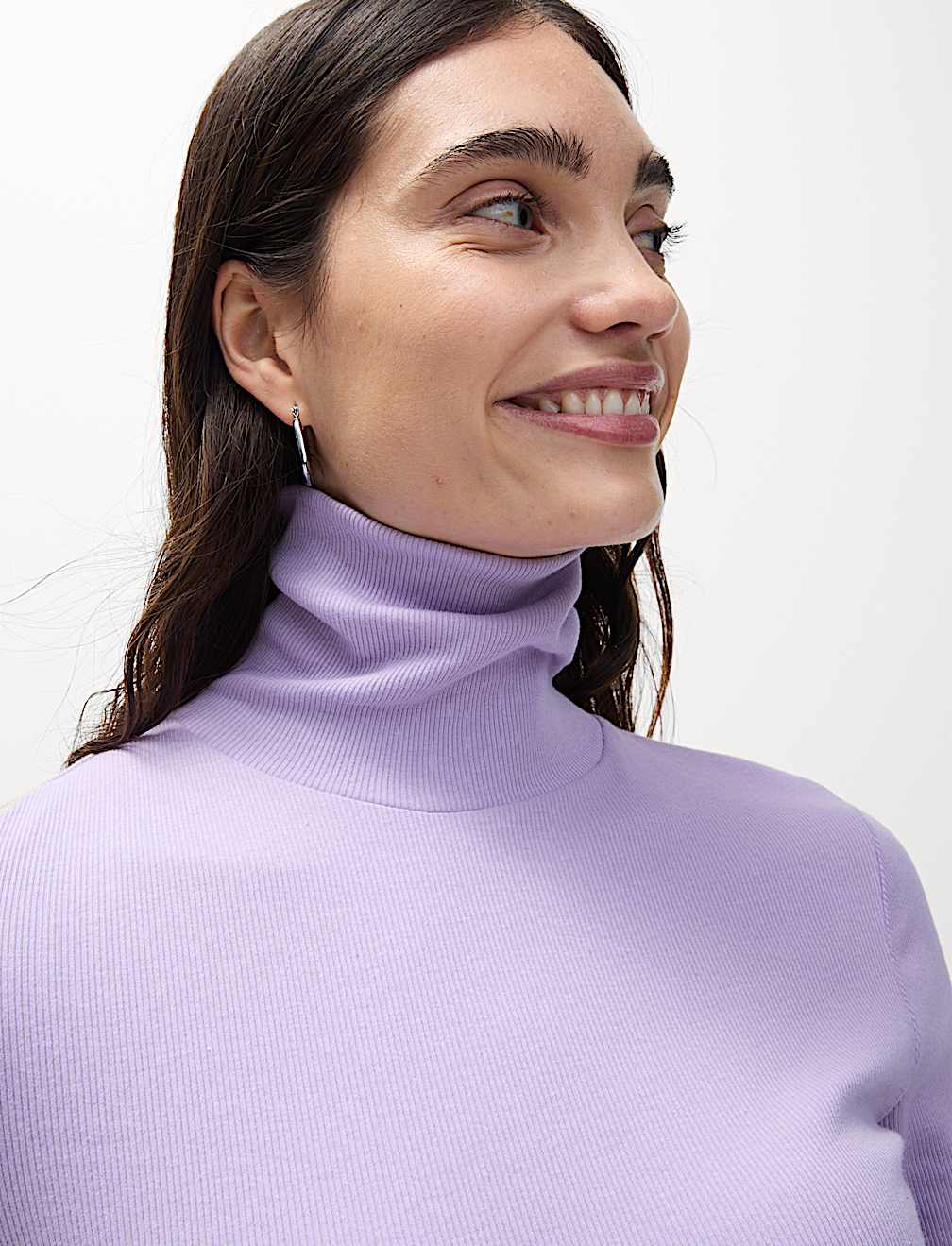Cotton Rich Ribbed Slim Fit Top