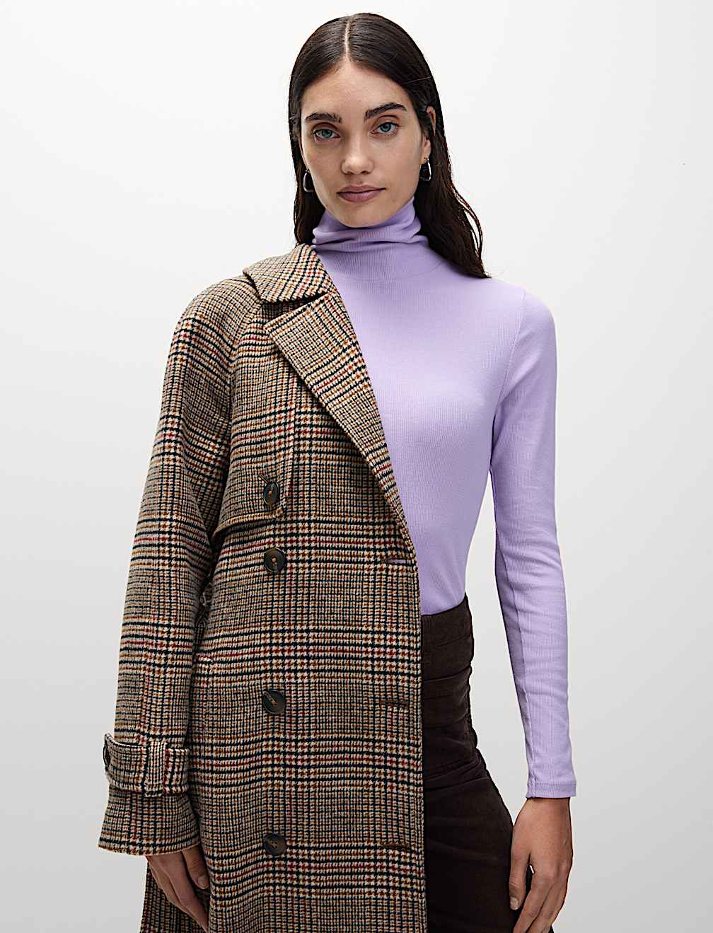 Cotton Rich Ribbed Slim Fit Top