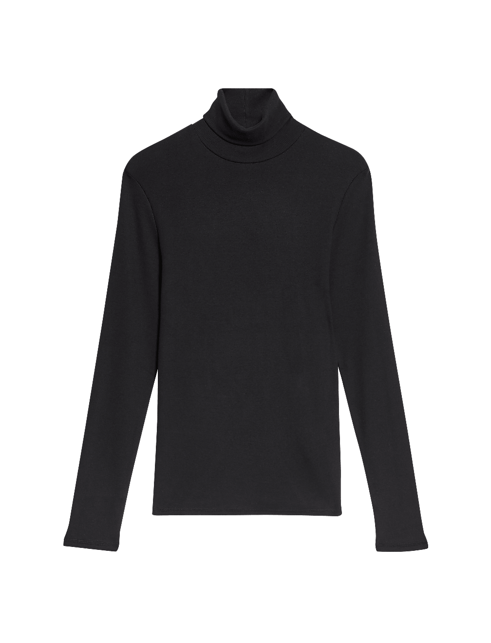 Cotton Rich Ribbed Slim Fit Top