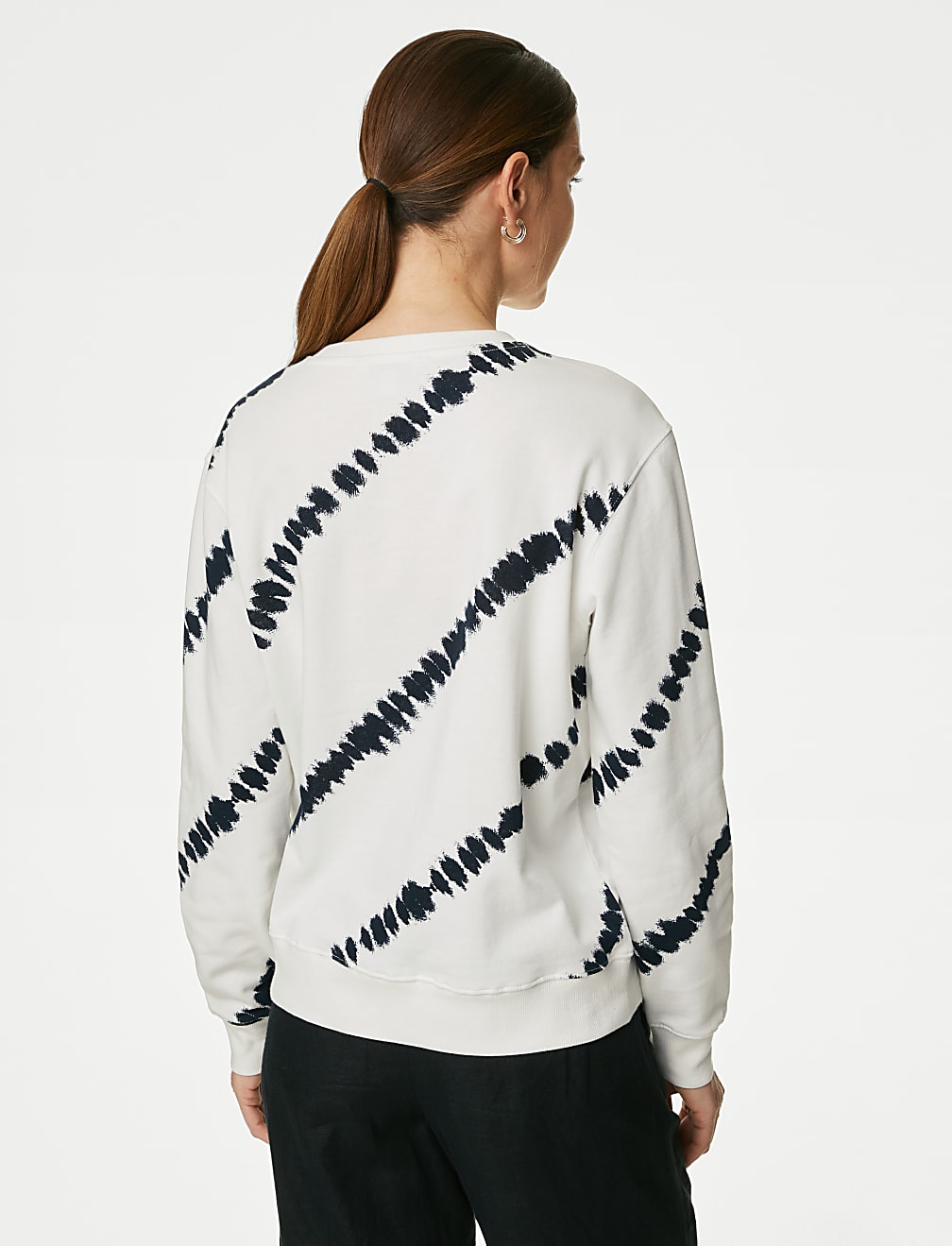 Pure Cotton Printed Sweatshirt