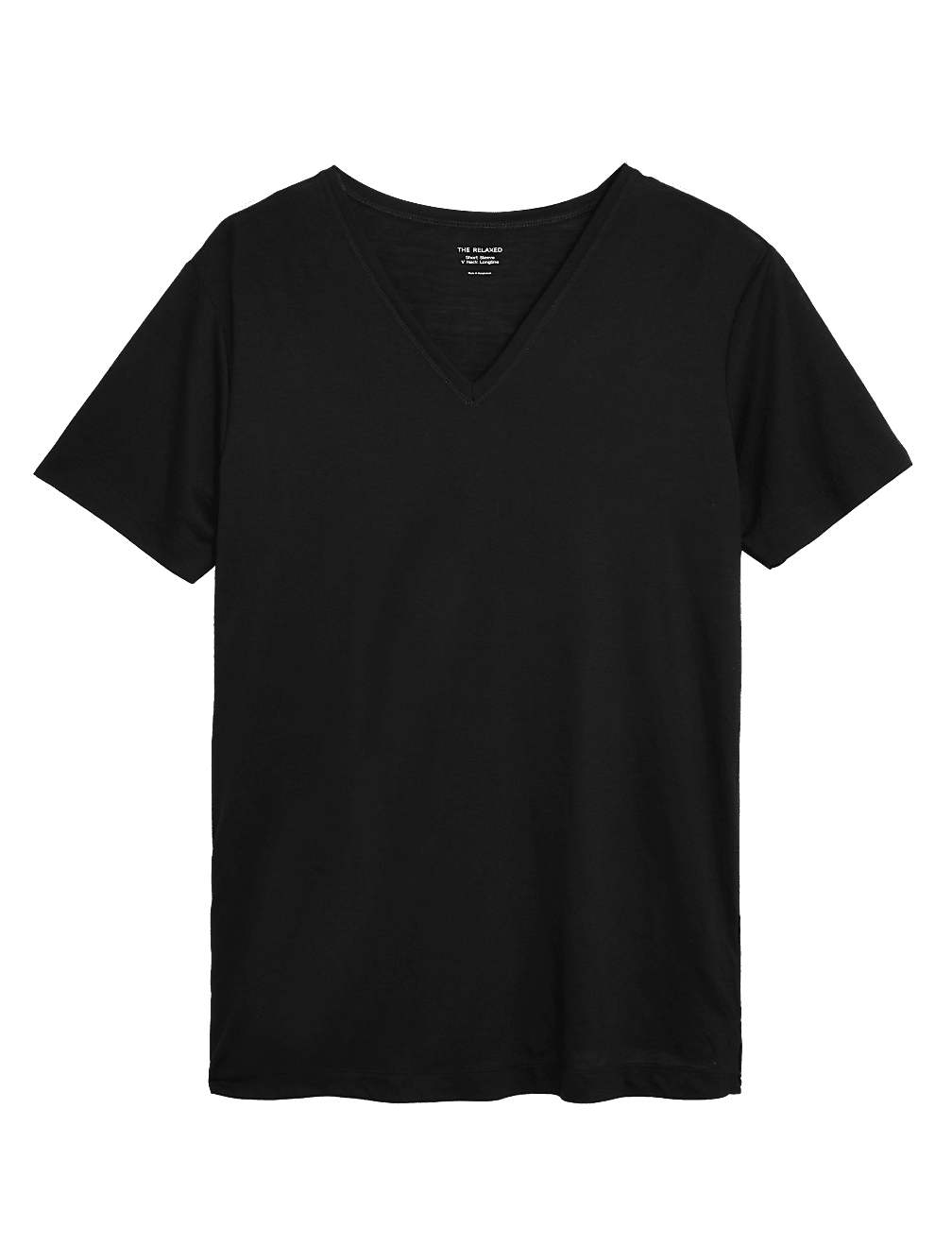 V-Neck Longline T-Shirt