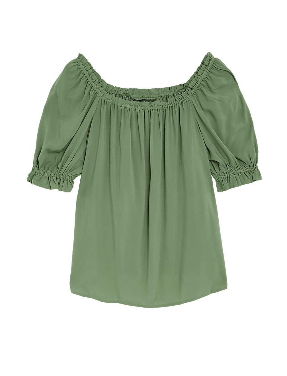 Square Neck Puff Sleeve Top