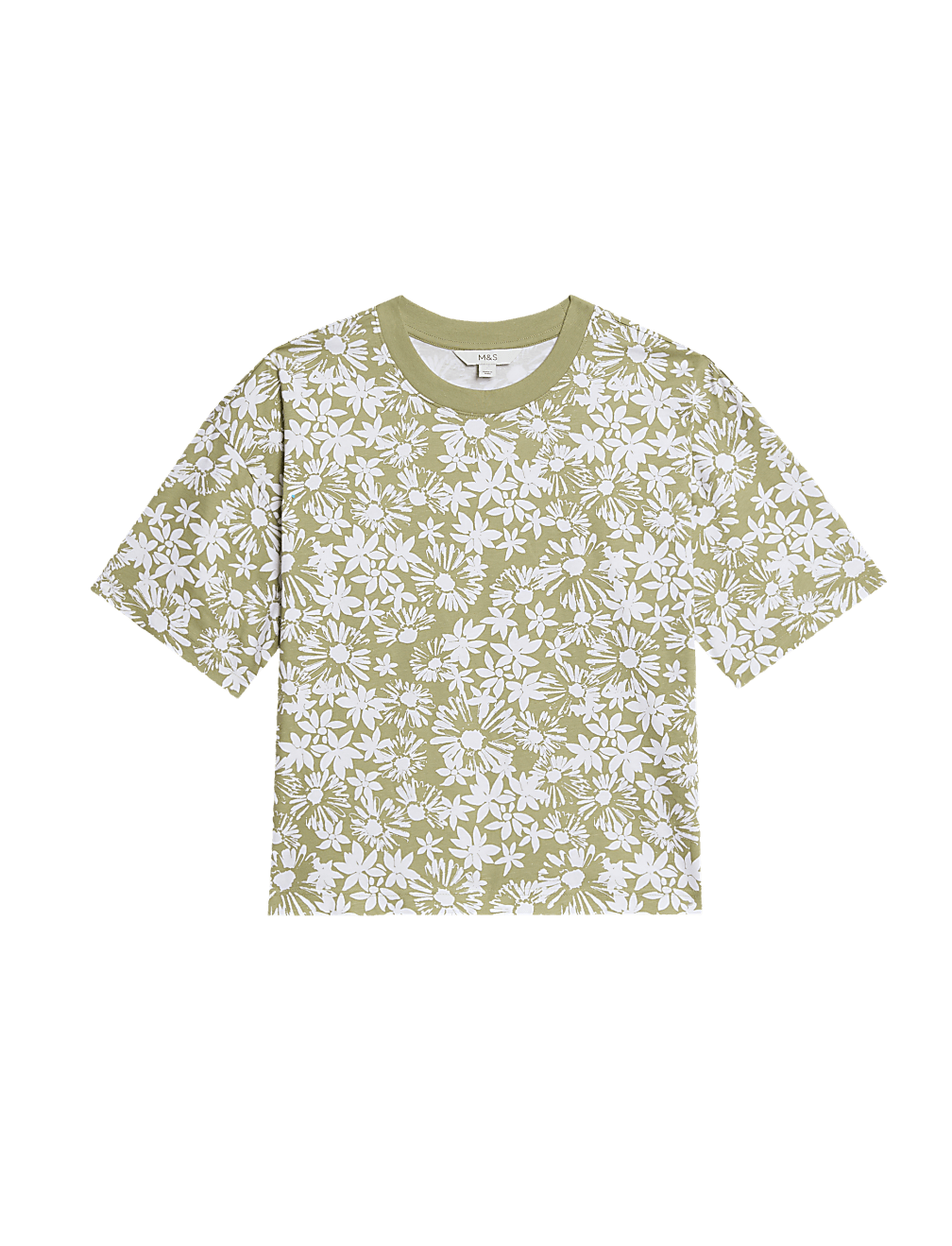 Pure Cotton Floral T-Shirt
