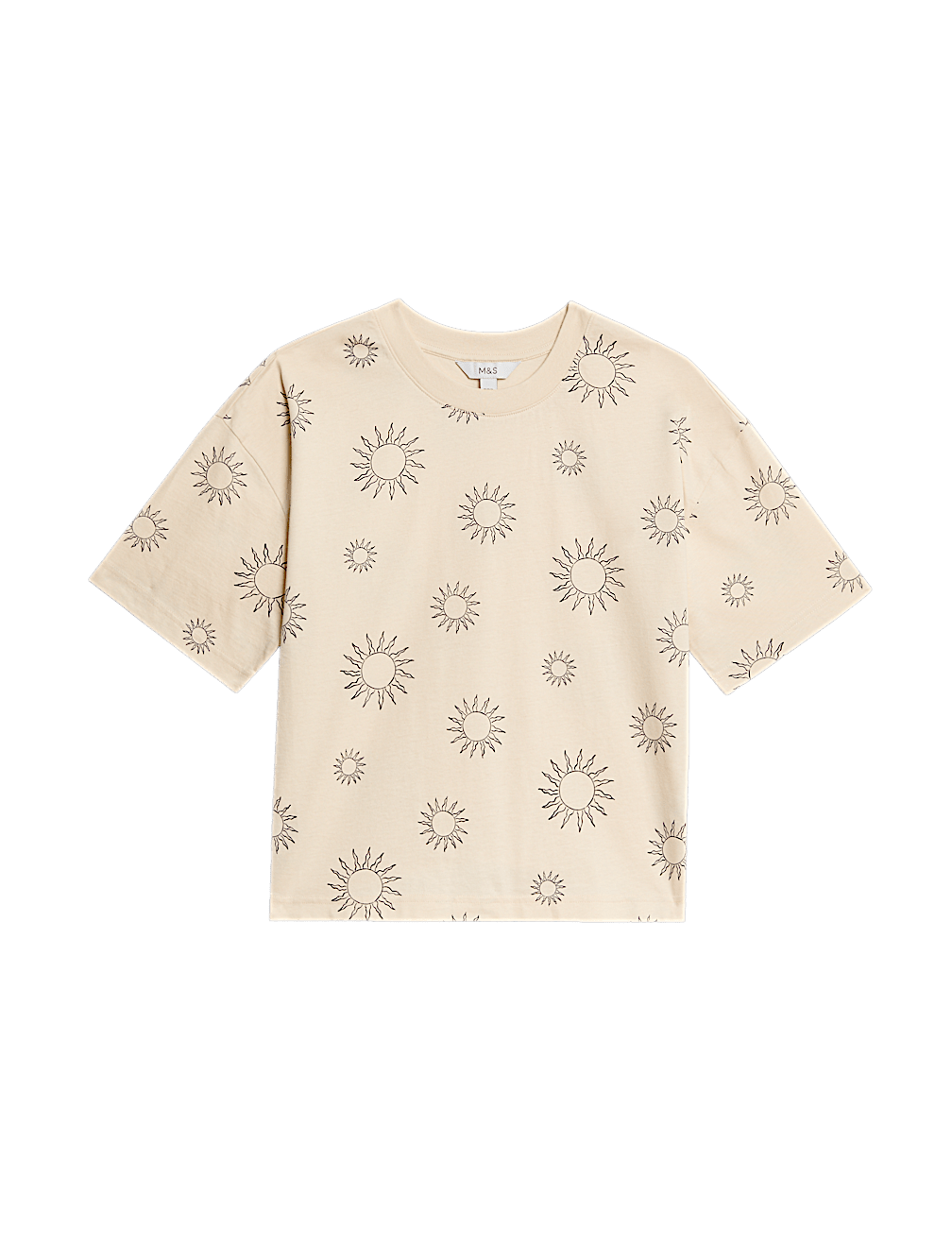 Pure Cotton Floral T-Shirt