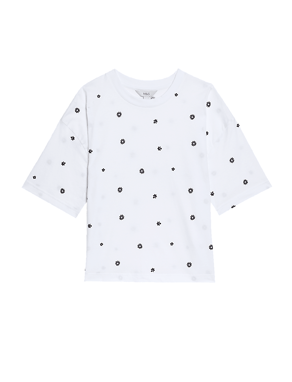 Pure Cotton Floral T-Shirt