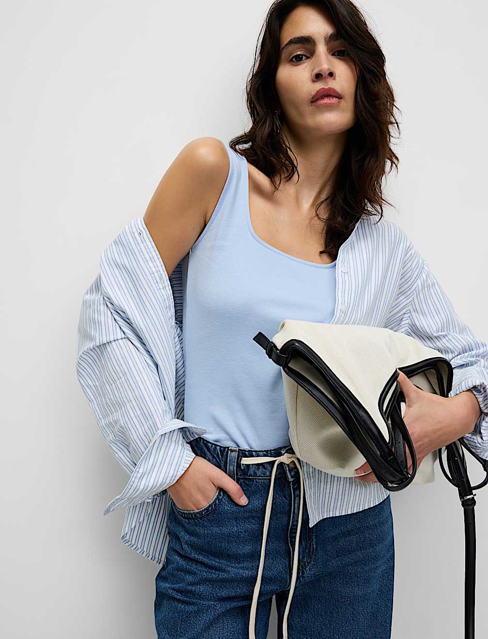 Square Neck Vest Top