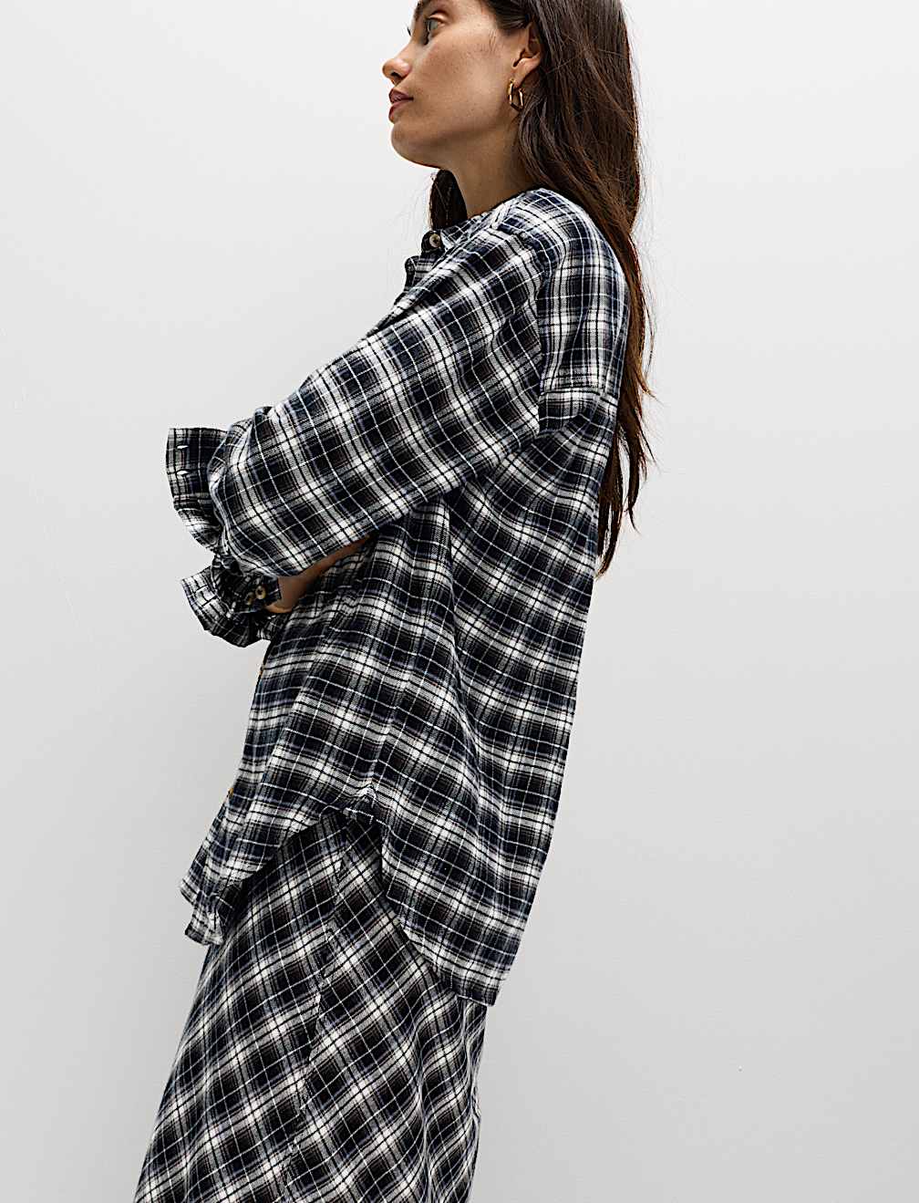 Pure Cotton Checked Shirt