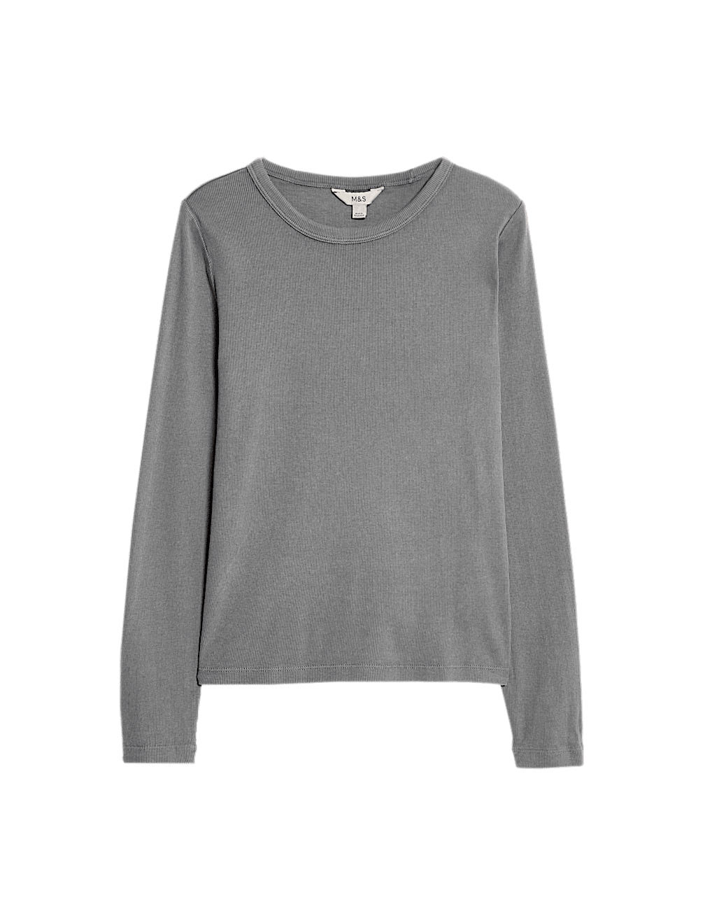 Cotton Rich Ribbed Garment Dye Top