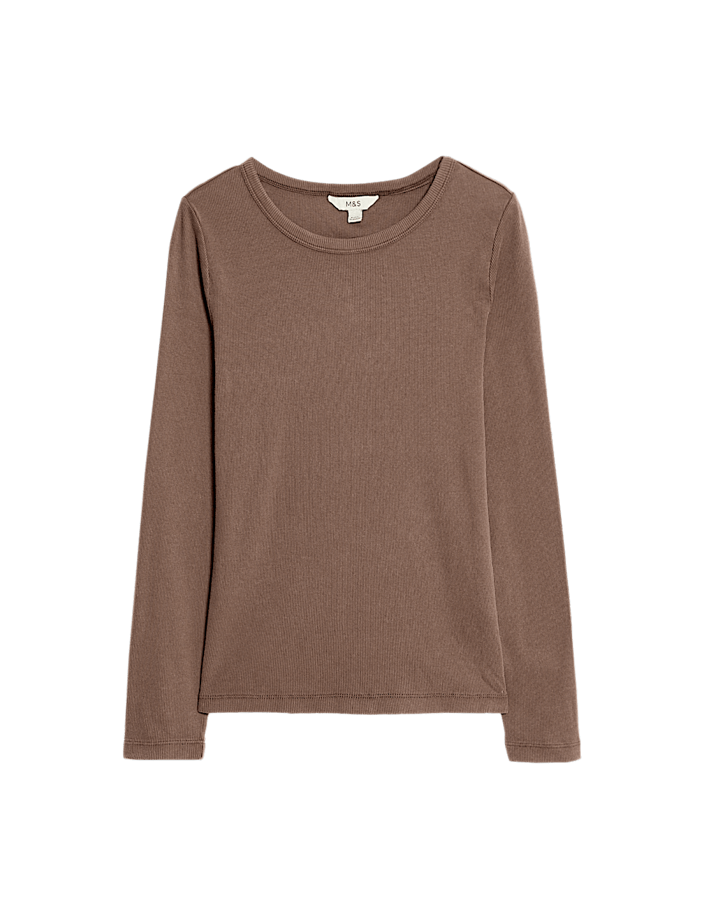 Cotton Rich Ribbed Garment Dye Top