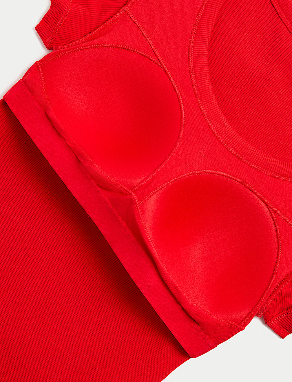 Cotton Rich Slim Fit Secret Support Top