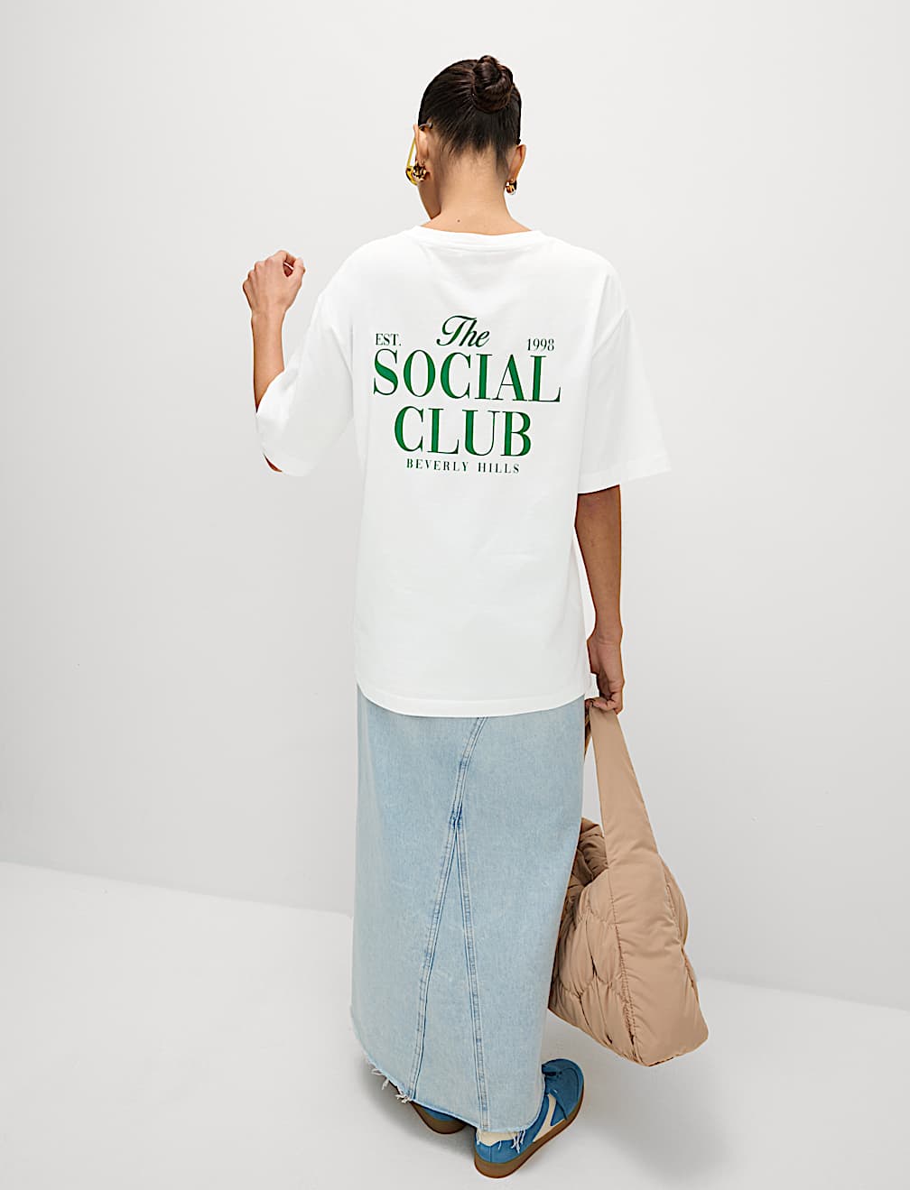 Pure Cotton Textured Regular Fit T-Shirt