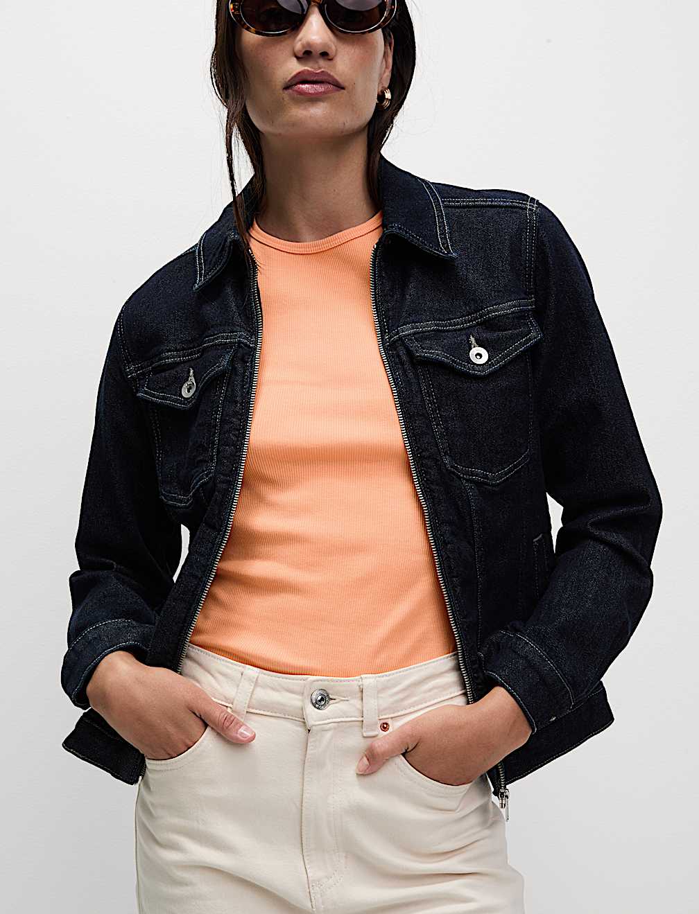 Cotton Rich Ribbed Slim Fit T-Shirt