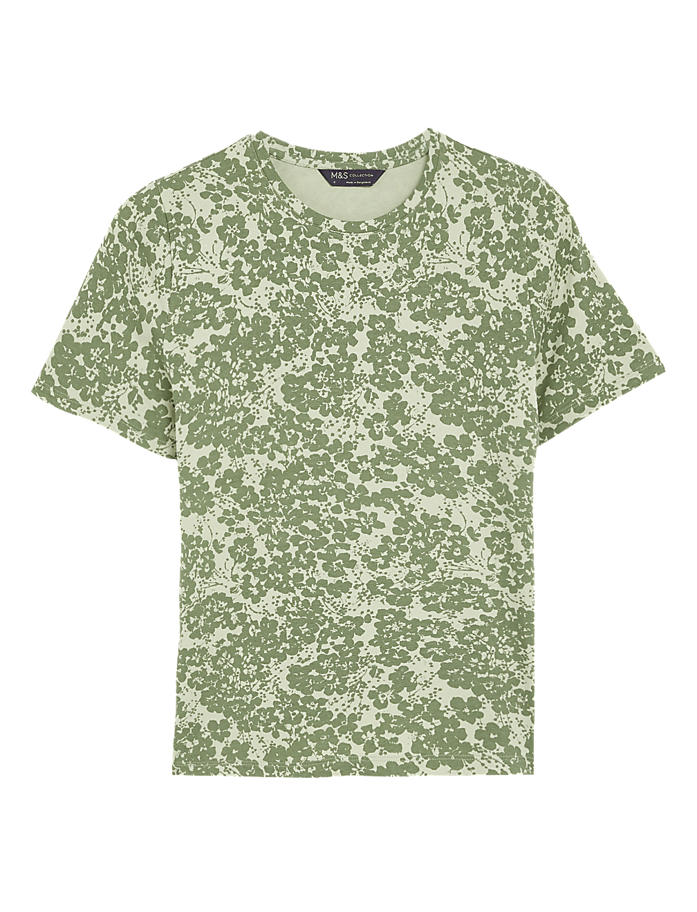 Cotton Rich Printed Slim Fit T-Shirt