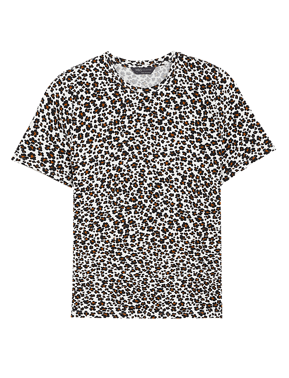 Cotton Rich Printed Slim Fit T-Shirt