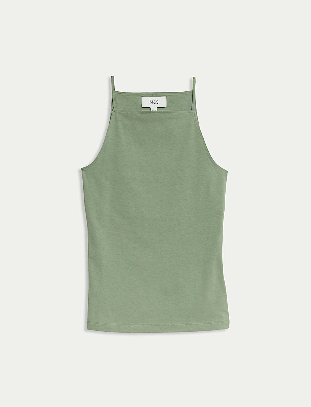Cotton Rich Racer Neck Vest