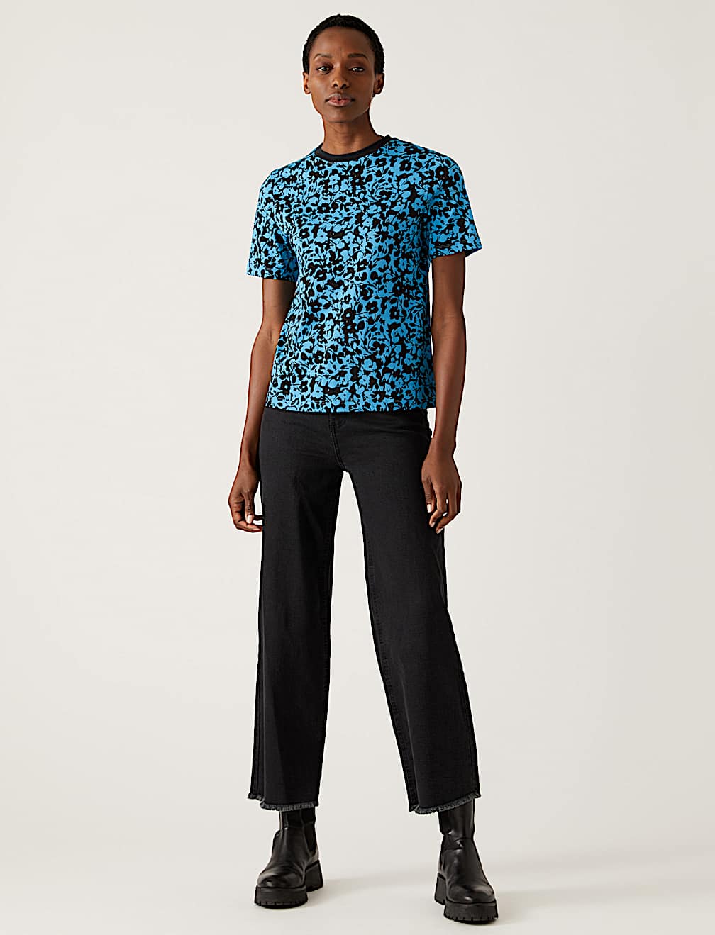 Pure Cotton Printed Everyday Fit T-Shirt