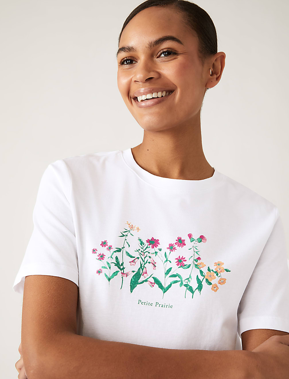 Pure Cotton Printed Everyday Fit T-Shirt