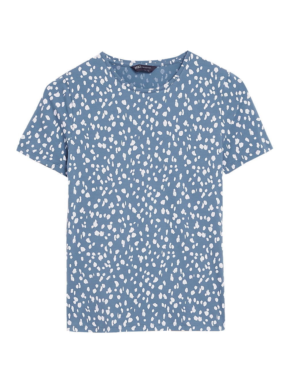 Cotton Rich Printed fitted T-Shirt