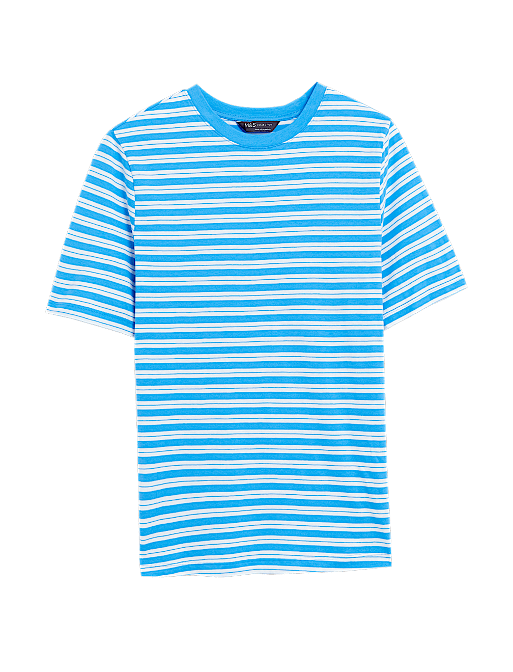 Pure Cotton Striped Everyday Fit T-Shirt