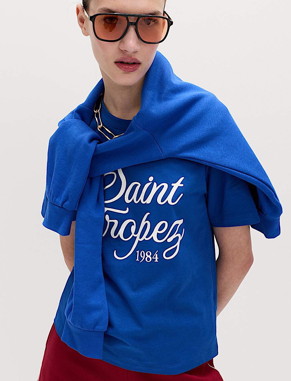 Pure Cotton Striped Everyday Fit T-Shirt