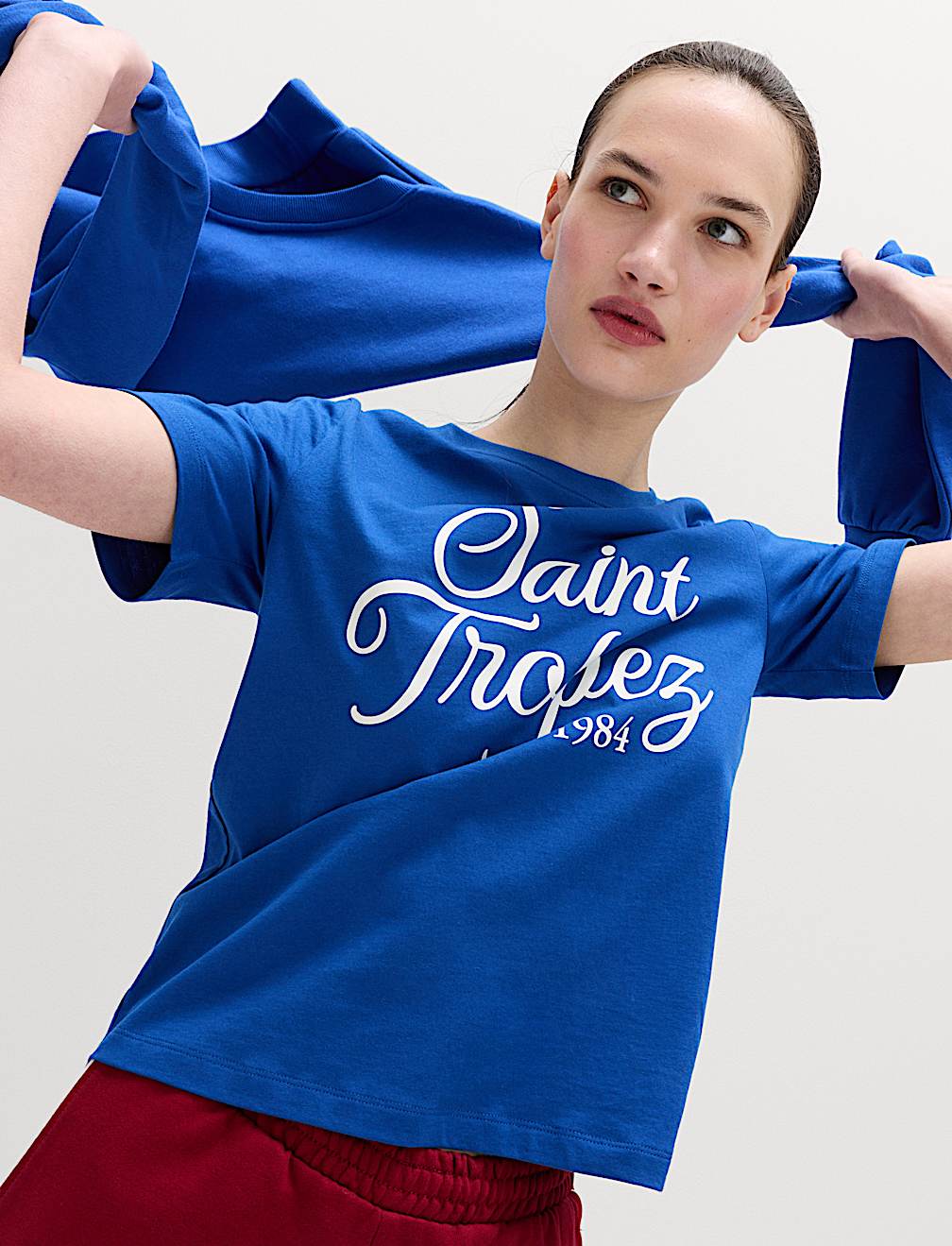 Pure Cotton Striped Everyday Fit T-Shirt