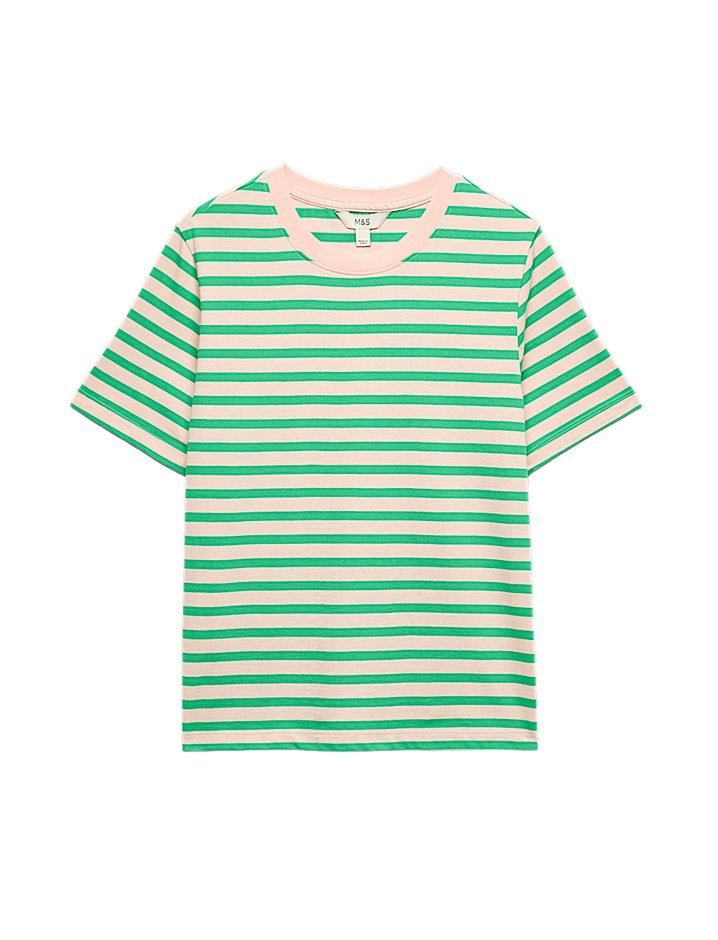 Pure Cotton Striped Everyday Fit T-Shirt