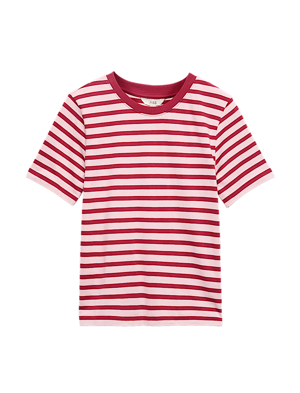 Pure Cotton Striped Everyday Fit T-Shirt