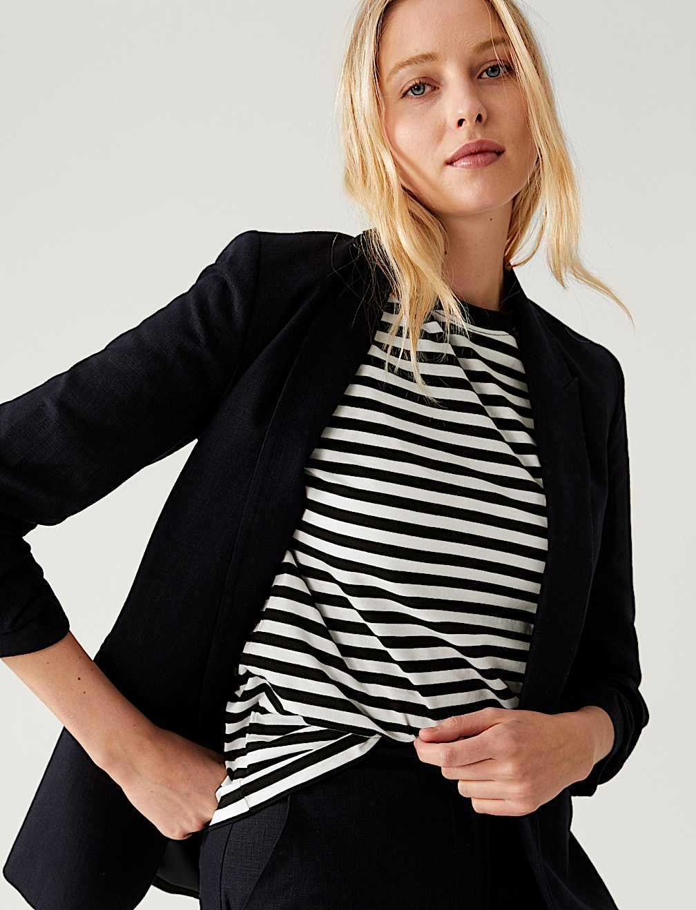 Pure Cotton Striped Everyday Fit T-Shirt