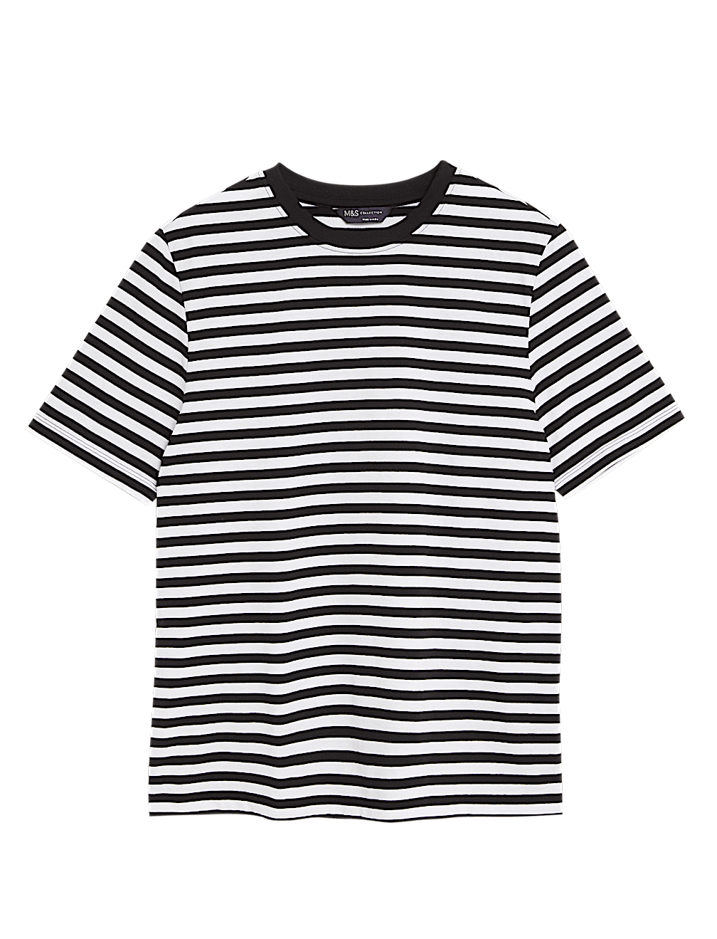 Pure Cotton Striped Everyday Fit T-Shirt