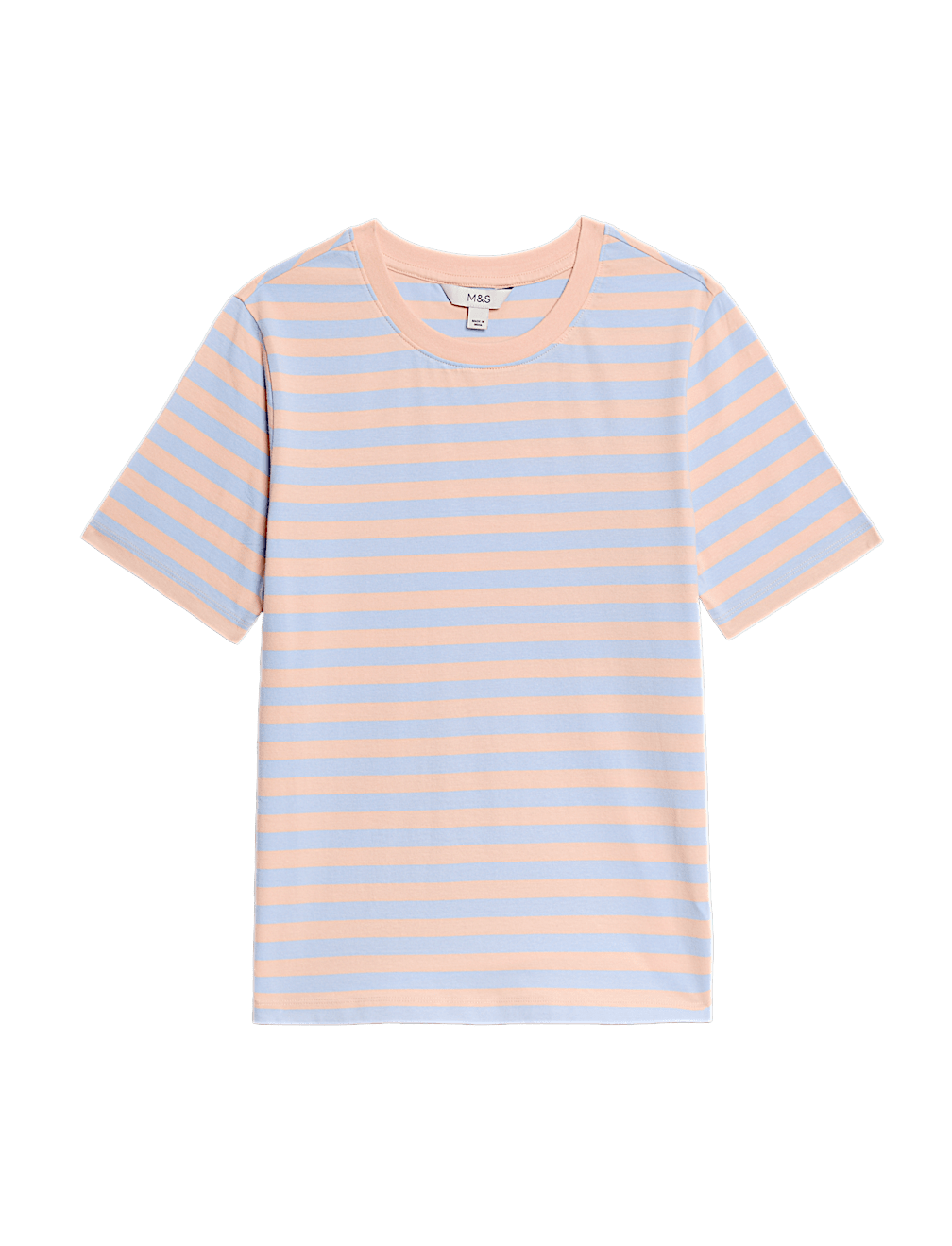 Pure Cotton Striped Everyday Fit T-Shirt