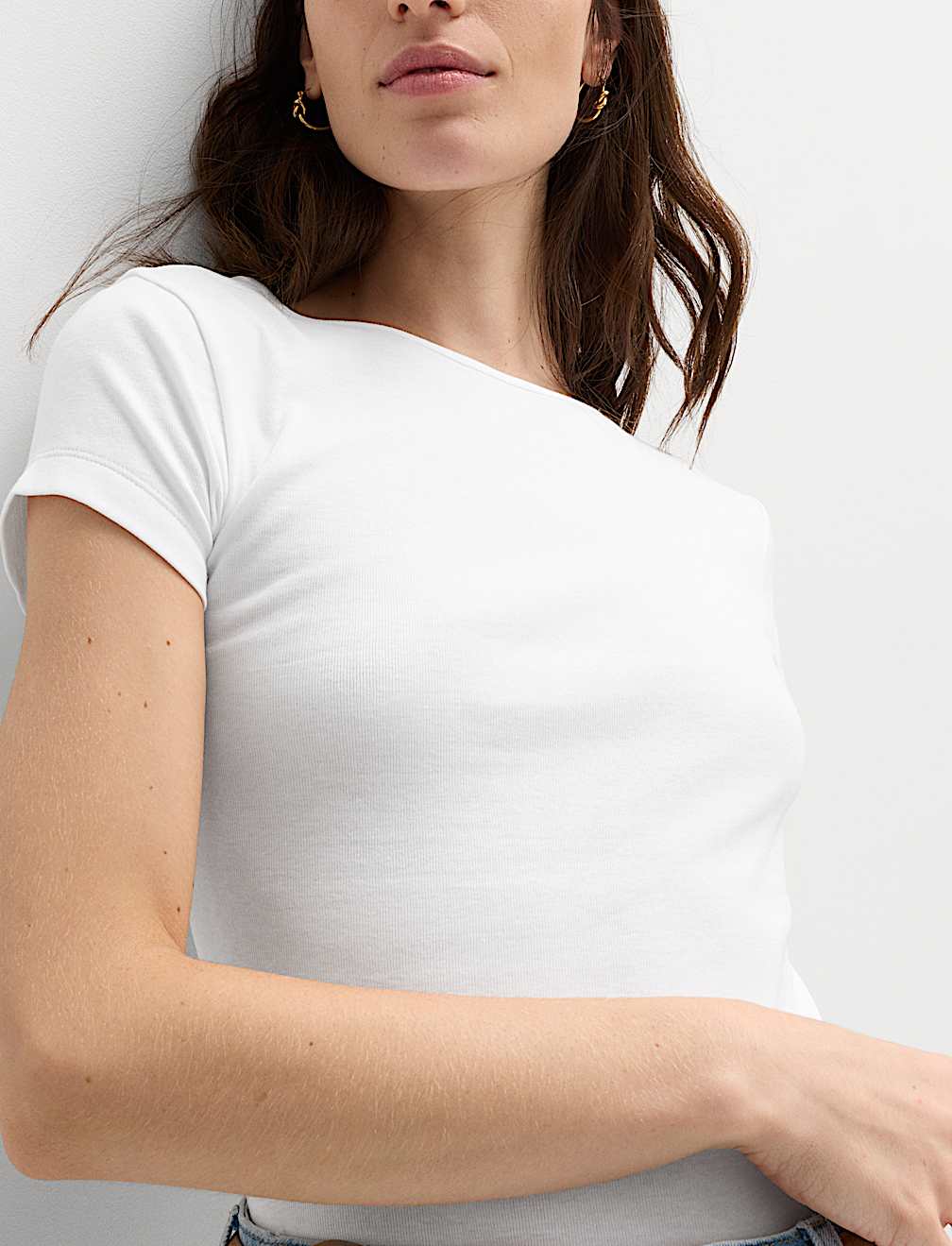 Pure Cotton Short Sleeve Ballet Back T-Shirt