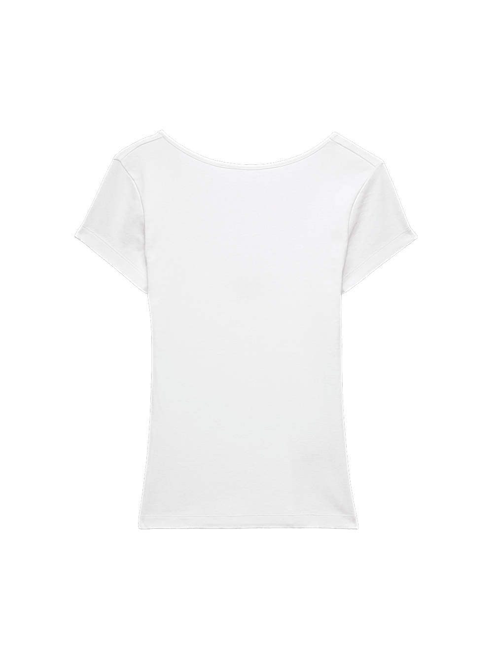 Pure Cotton Short Sleeve Ballet Back T-Shirt