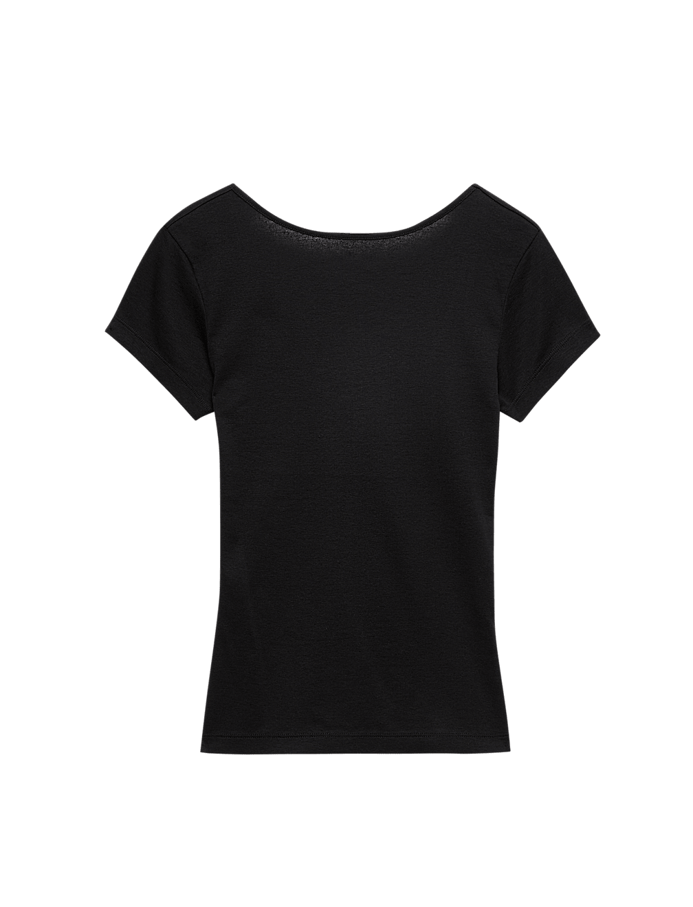 Pure Cotton Short Sleeve Ballet Back T-Shirt