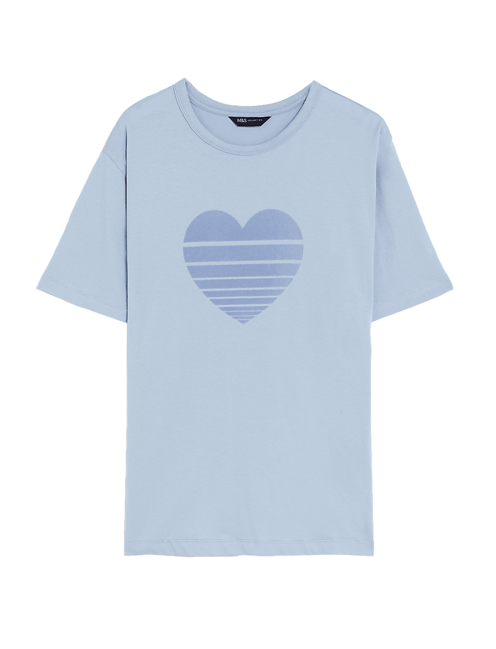 Pure Cotton Printed Oversized T-Shirt