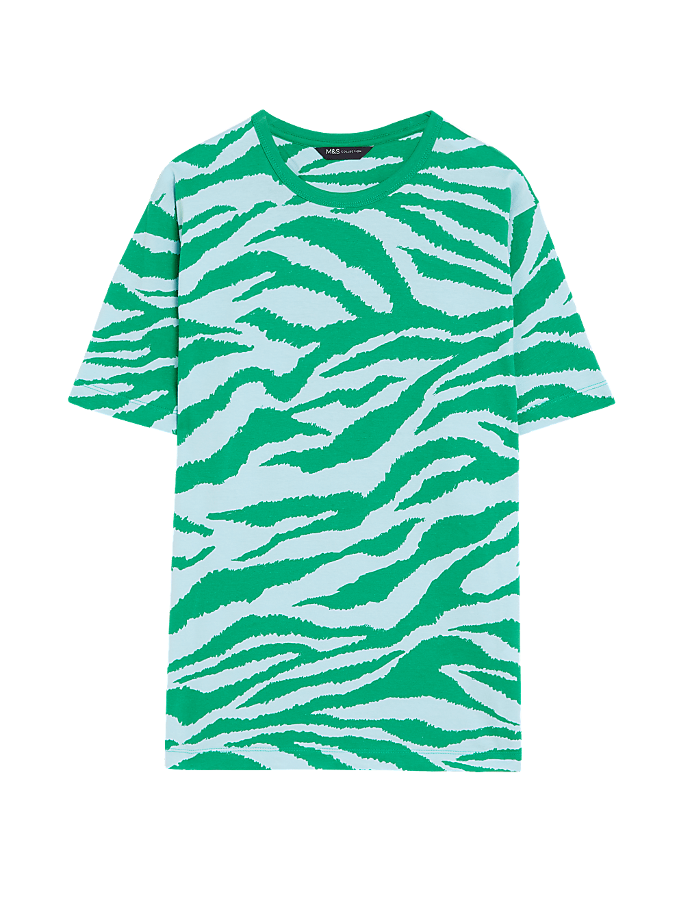 Pure Cotton Printed Oversized T-Shirt