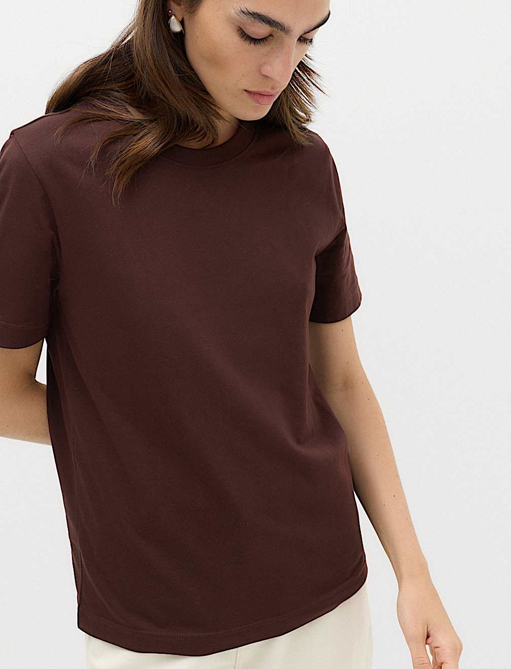 Pure Cotton Ultimate Crew Neck T-Shirt