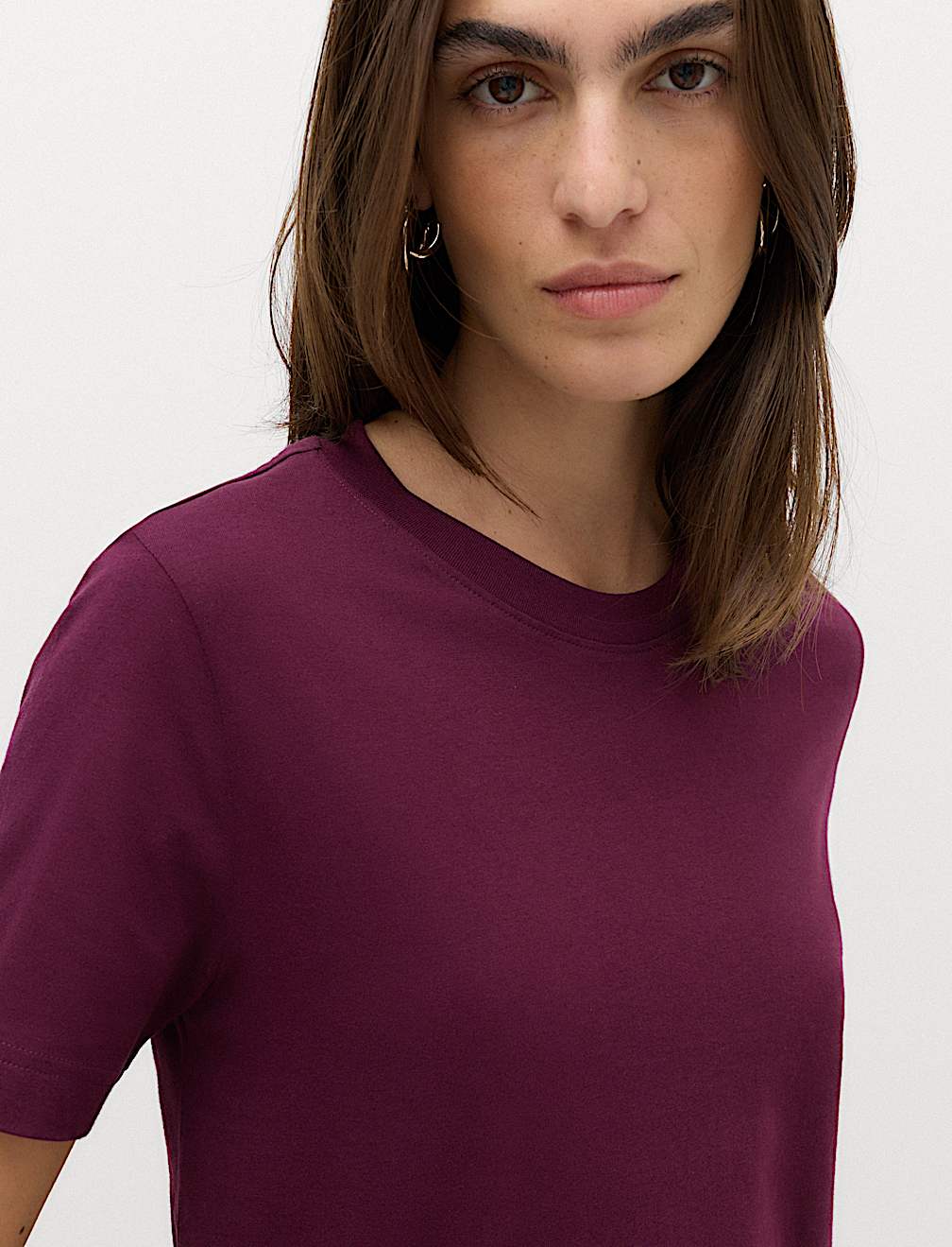 Pure Cotton Ultimate Crew Neck T-Shirt