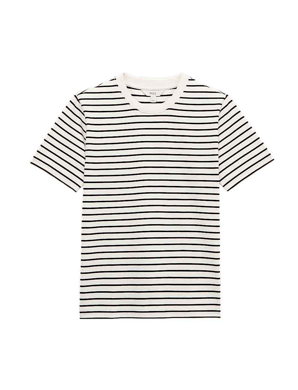 Pure Cotton Crew Neck T-Shirt