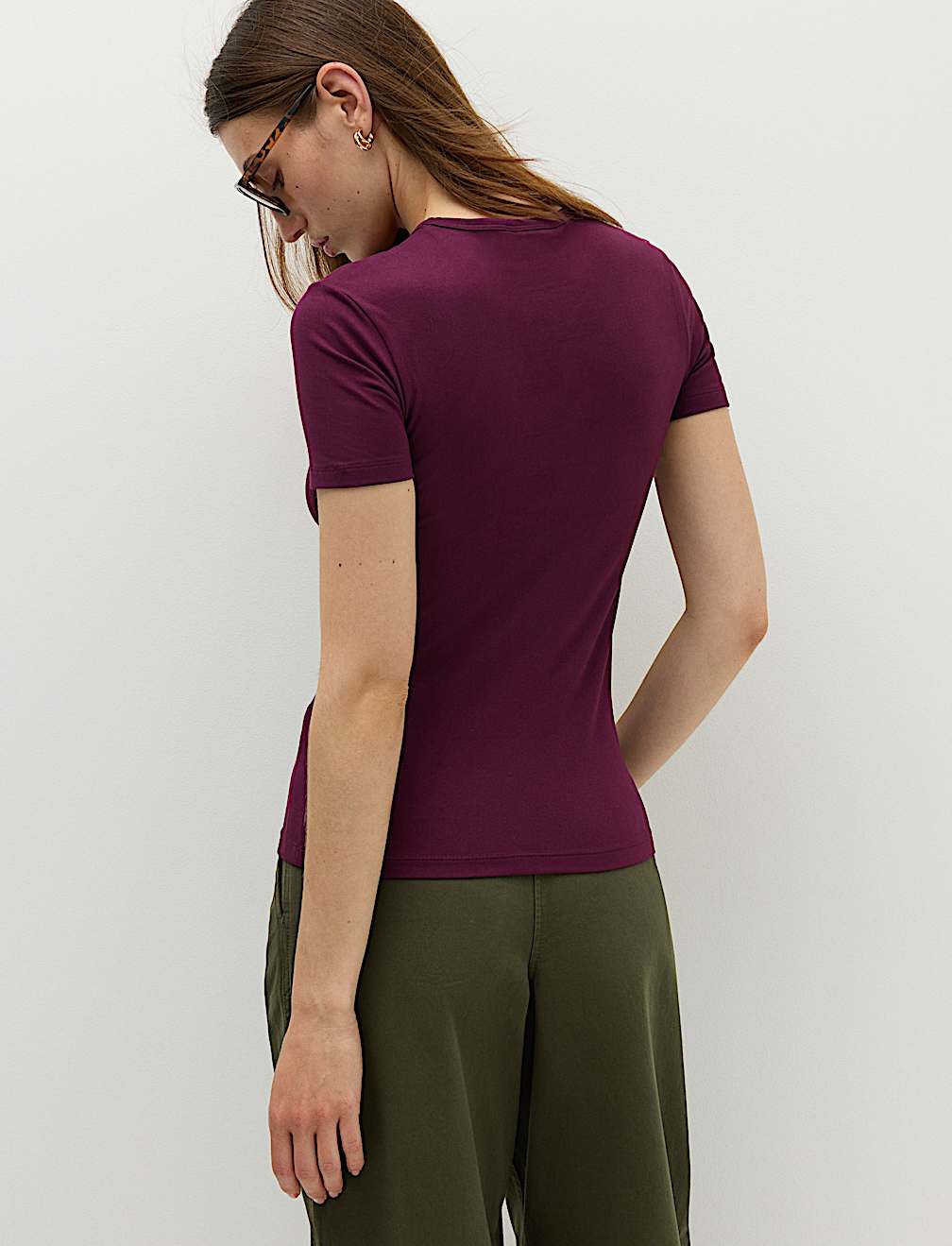 Crew Neck Soft Touch T-Shirt