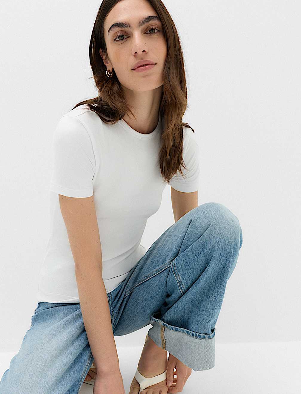 Crew Neck Soft Touch T-Shirt