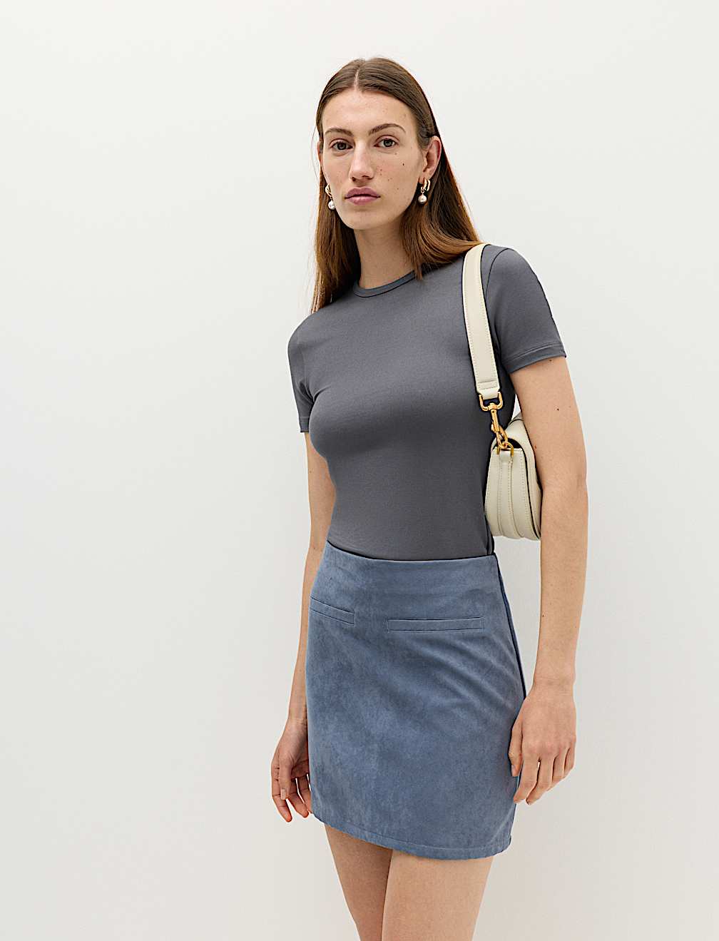 Crew Neck Soft Touch T-Shirt
