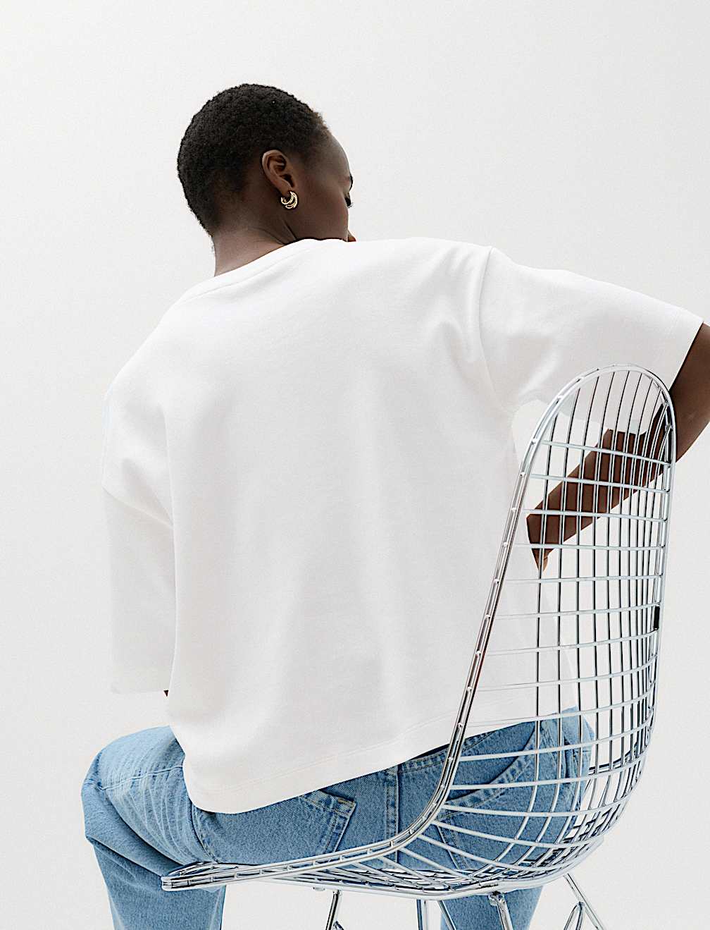 Pure Cotton Boxy T-Shirt