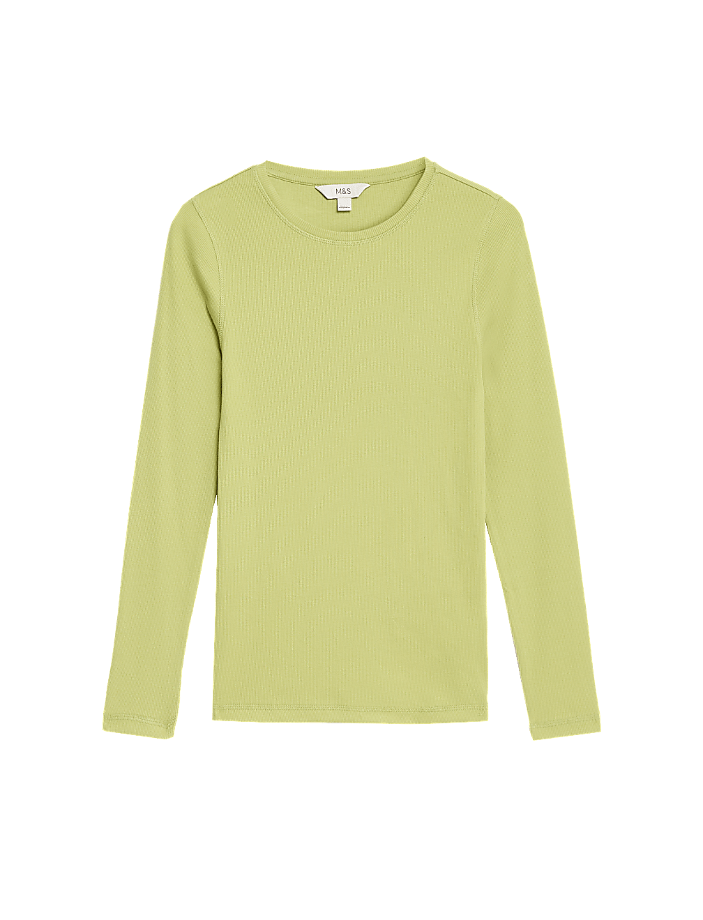 Cotton Rich Ribbed Top