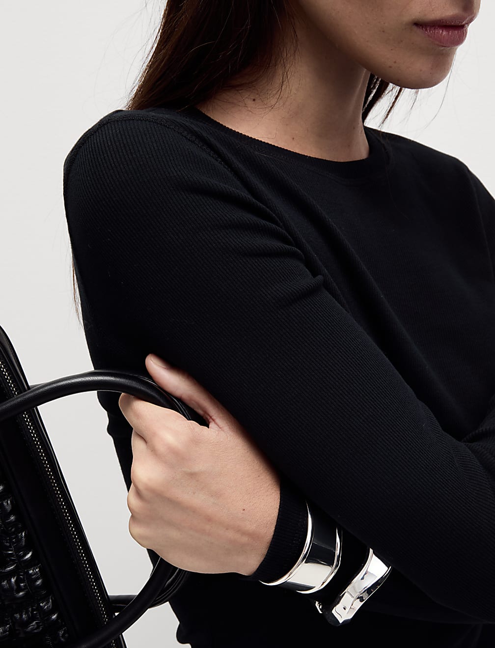 Cotton Rich Ribbed Top