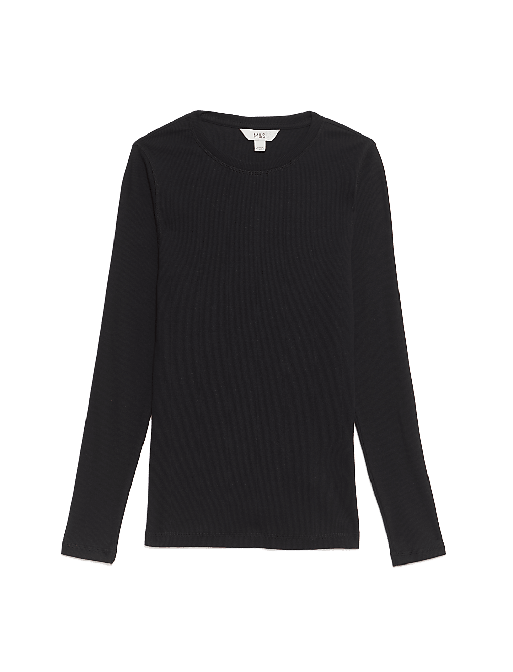 Cotton Rich Ribbed Top