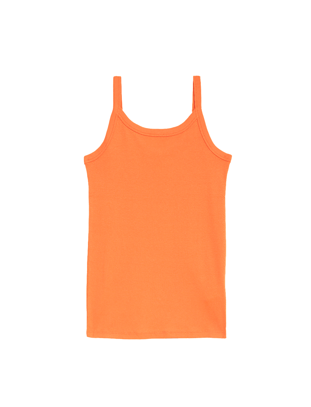 Pure Cotton Scoop Neck Vest
